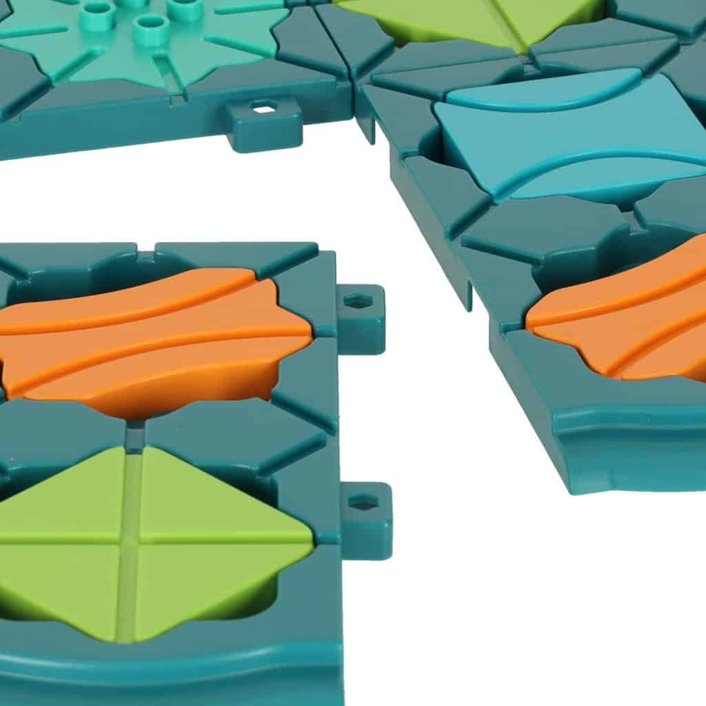 Puzzle bord joc labirint obstacol curs 56 el. - imagine 8