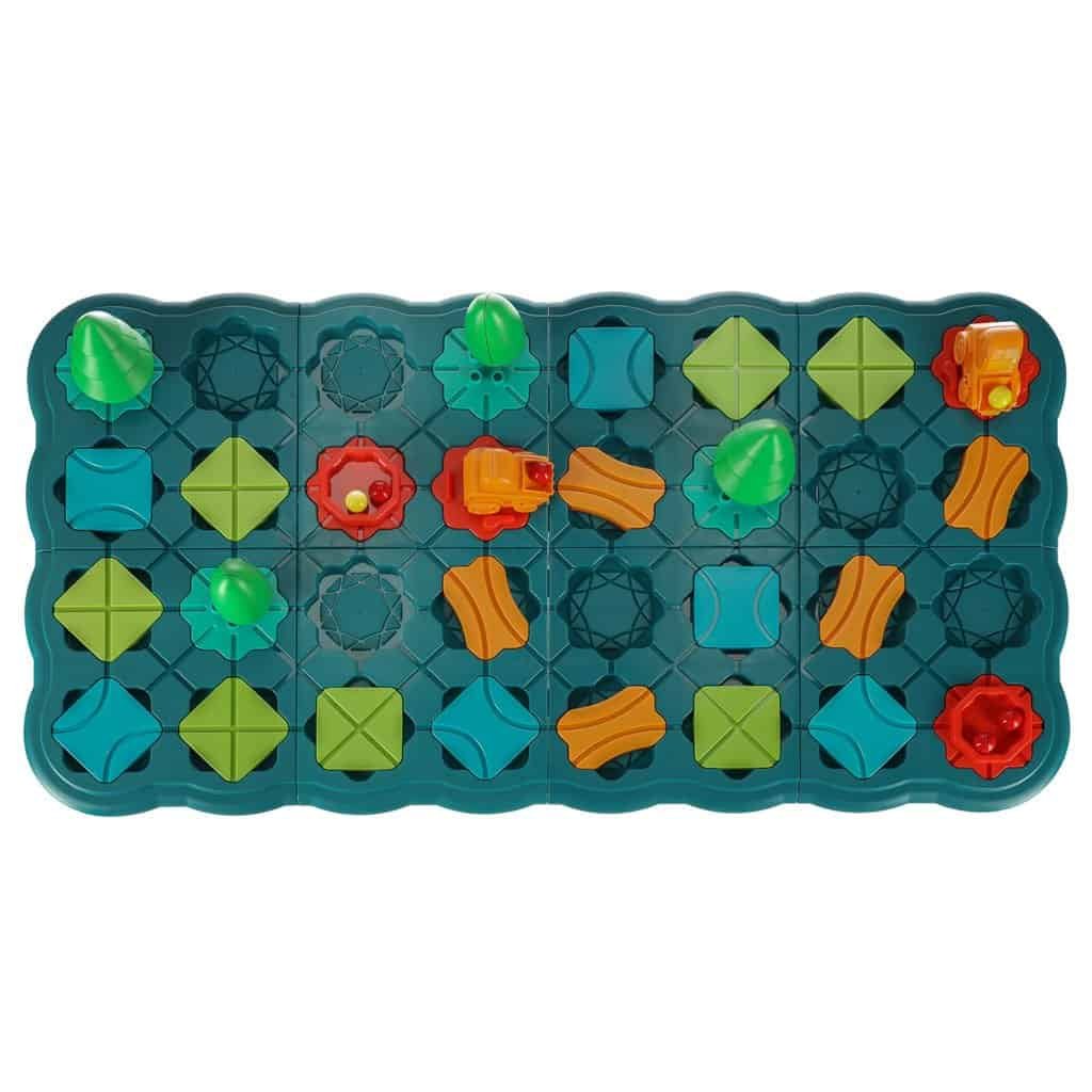 Puzzle bord joc labirint obstacol curs 56 el. - imagine 9