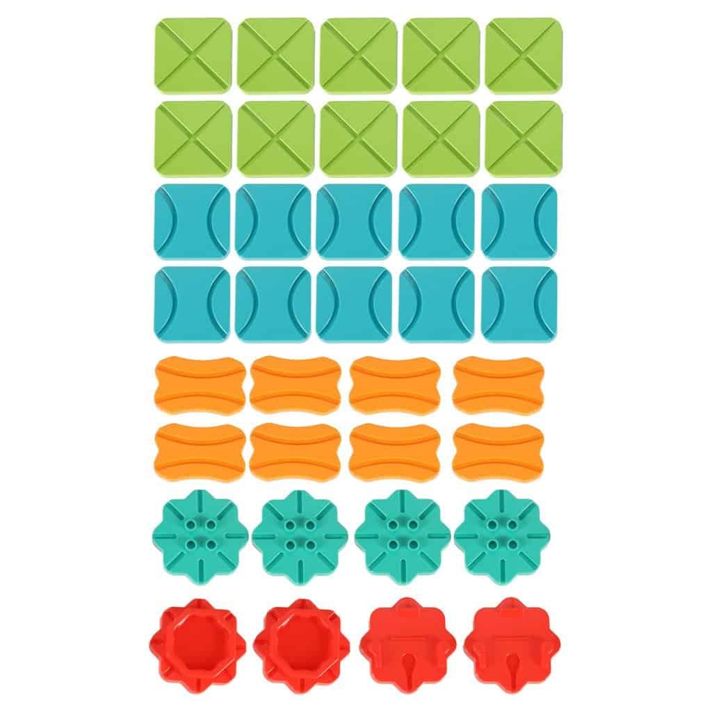 Puzzle bord joc labirint obstacol curs 56 el. - imagine 10