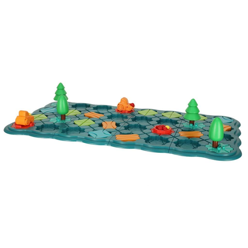 Puzzle bord joc labirint obstacol curs 56 el. - imagine 11