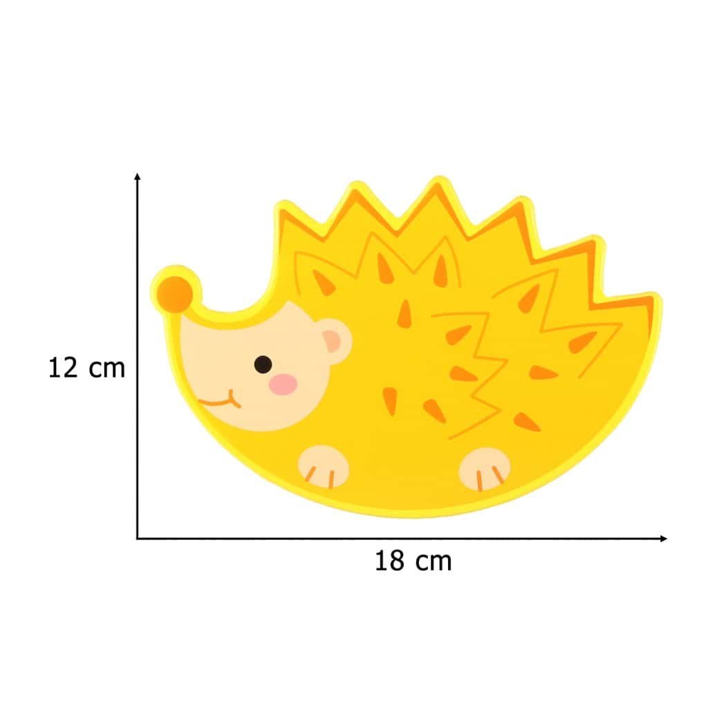 Joc de puzzle de echilibrare arici de echilibrare fructe filetare arici - imagine 10