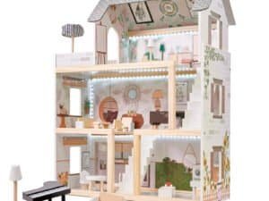 1. Casuta de jucarii educativa pentru copii, design creativ si sigur.