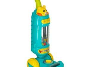 Jucarie mecanica pentru copii, masa de joc cu bile colorate si personaj haios.