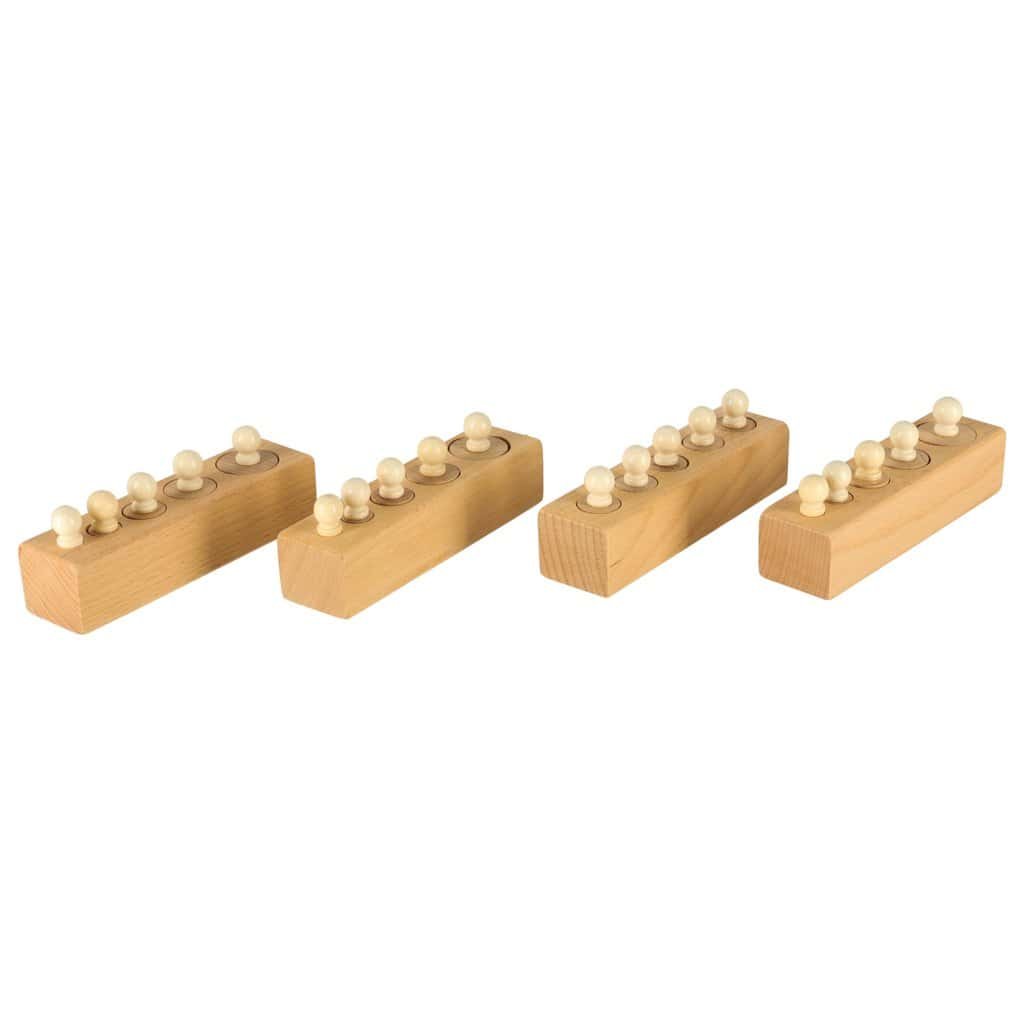 1. Jocuri pentru copii, blocuri de lemn cu biluțe din lemn natural, pentru dezvoltarea abilităților motorii.