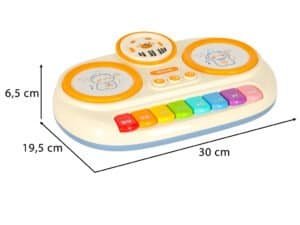 Jucarie educativa pentru copii cu sunete și lumi, perfectă pentru dezvoltarea abilităților lor.