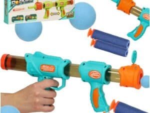 1. Jucării cu pistoale și accesorii pentru joacă în aer liber.