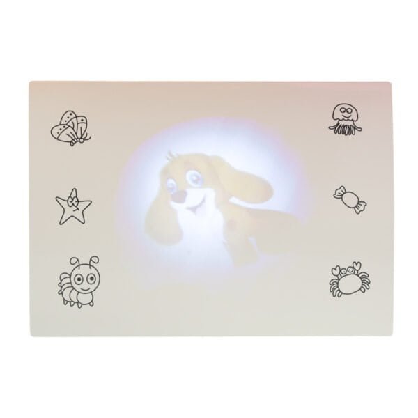 Proiector de proiector masă de proiecție masă de desen girafă roz - imagine 11