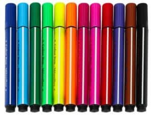 Color marker pens pentru desen și scris, jucării și accesorii pentru copii, calitate superioară.