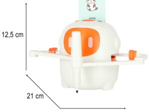 1. Jucărie educativă pentru bebeluși, păpuc cu animal și sunete, sigur și distractiv pentru copii.