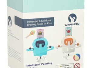 1. Robo educațional pentru desen și pictură pentru copii, elevat și interactiv.