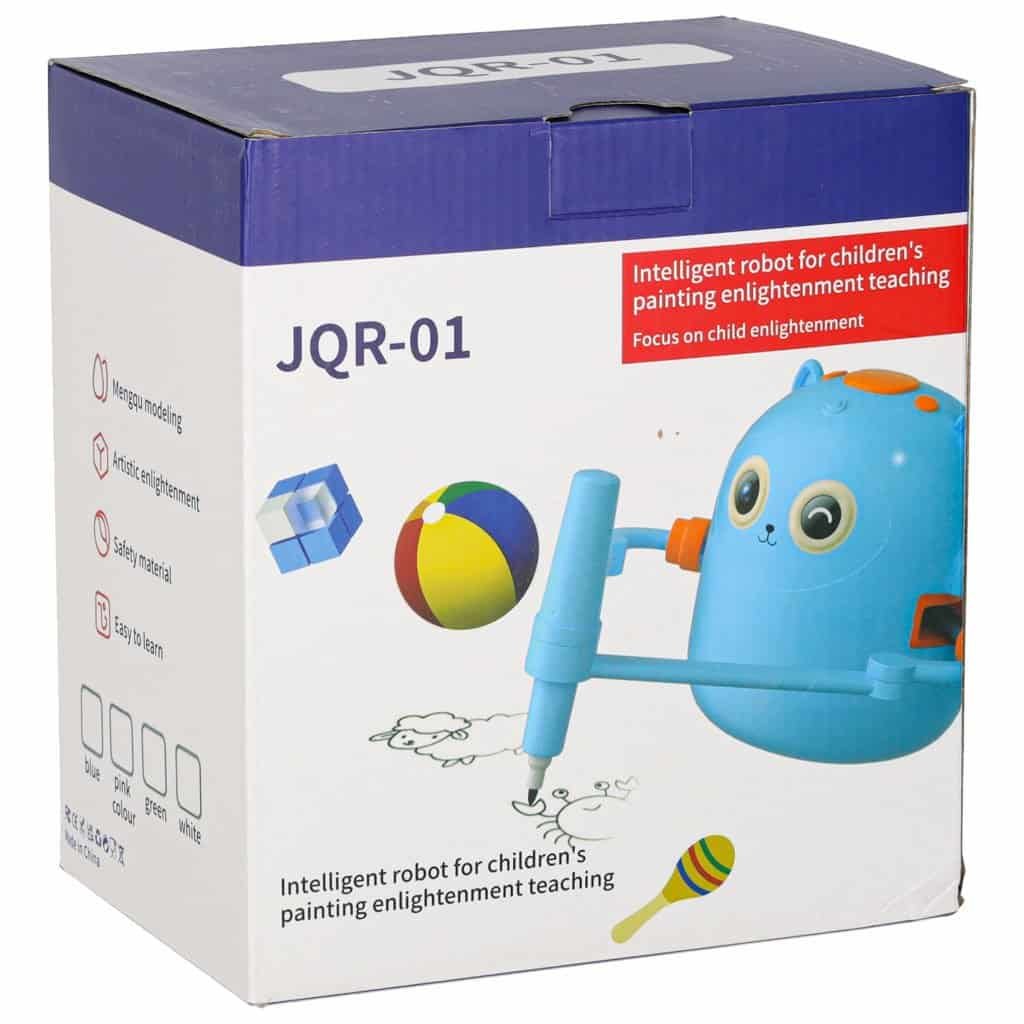 Robot educație copii, robot desenare copil, jucarie robotică pentru copii, robot învățare și distracție pentru copii.