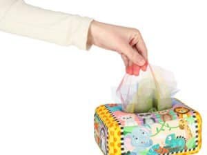 1. Cutie pentru jucării de pluș, cu design animal și jungle, perfectă pentru camera copilului.