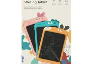 1. Tabla de scris kid-friendly cu design animat pentru copii, educație timpurie, jucării și activități creative.