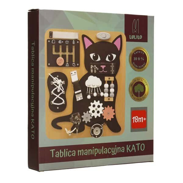 Tablă de manipulare senzorială Kitten LULILO KICIAO - imagine 11