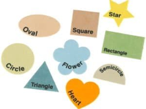 1. Jucării educaționale pentru copii, forme și culori interactive.