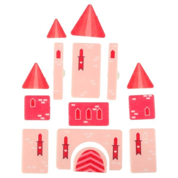 Sensorial senzorial montessori manipulativ bord caz rucsac roz - imagine 14