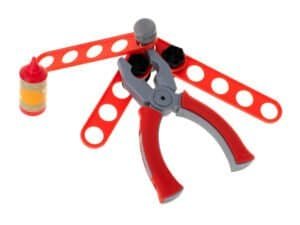 Jucarie pentru copii cu clesti si rezerva de lipici, distractiva si educativa pentru joaca.