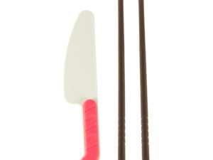 Jucării de joacă pentru copii, set tac și cutit din plastic, sigure pentru jocuri creative la interior și exterior.