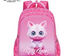 Ghiozdan 3D KITTY LOVE