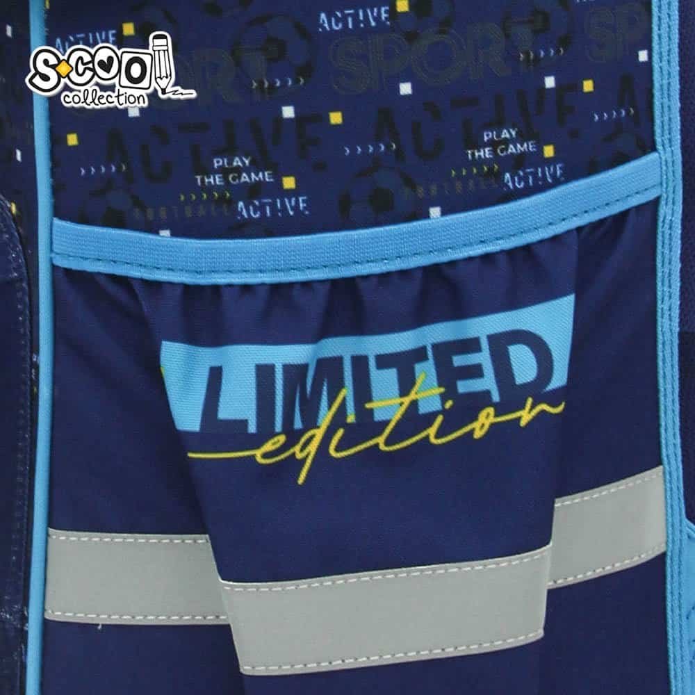 2 buzunare laterale extensibile