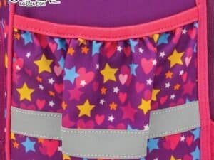 2 buzunare laterale extensibile