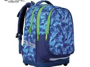 39x33x18 cm - S-COOL - - Ghiozdanul este realizat din poliester 600D cu grafica SPORT.