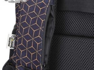 1 buzunar frontal cu organizator si port chei