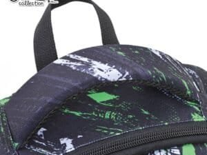 - Acesta are 1 compartiment principal cu buzunar