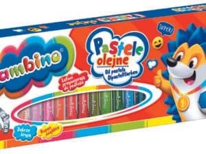 Pasteluri uleioase pentru copii, calitate superioară, ideal pentru desen și pictură.