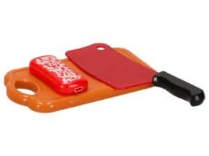 Tăietoare jucărie, set tacâmuri plastice pentru joacă, jucării de bucătărie pentru copii, sigur și igienic.