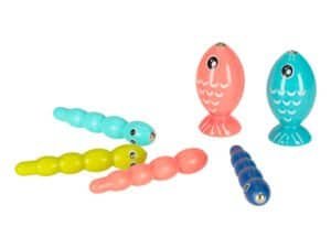 Colorate jucării pentru copii - molle, pește, rândunică, perfect pentru jocuri și dezvoltarea creativității.