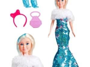 iar pantofiorii si rochita sunt detasabile.