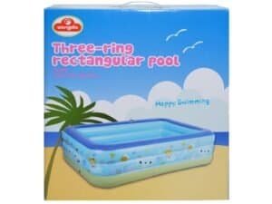 180x140x60 cm - - Piscina gonflabila pentru copii.