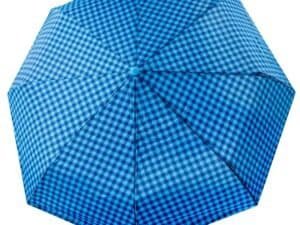 Carouri - - Umbrela automata si pliabila are cadru cu 8 spite si maner cu bucla textila si buton de deschidere. 