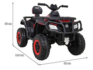 1. Jucarie electrica pentru copii, quad rementabil, design robust, sigur pentru copii, Camion pentru copii.