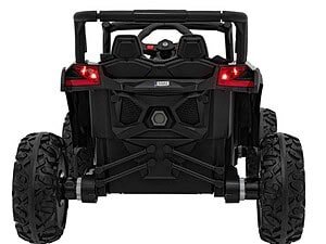 1. Jucarie electrică pentru copii, mașină sport off-road neagră, sigură și durabilă.