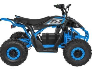 Accelerație ATV electric pentru copii, jucărie sigură și distractivă.