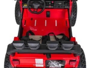 Mașină electrică pentru copii, design realist și sigur pentru joaca în aer liber.