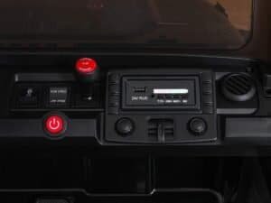 Joystick roșu cu stop și direcție pentru mașinuțe telecomandate.