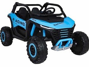 Mașină electrică pentru copii, jucărie off-road durabilă, ideală pentru teren accidentat, model de vehicul pentru joacă în aer liber.