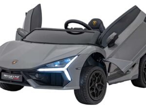 Mașinuță electrică pentru copii Lamborghini, jucărie de exterior, mașină telecomandată copii.