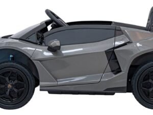 Jucarie mașină electrică pentru copii, model sportiv, realistă, pentru joacă în aer liber.