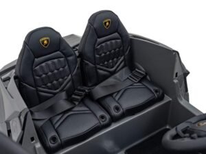 1. Scaune sport Lamborghini pentru mașini electrice copii, calitate premium.