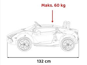 - Mașină electrică pentru copii, design sportiv, siguranță și motorizare de până la 60 kg.