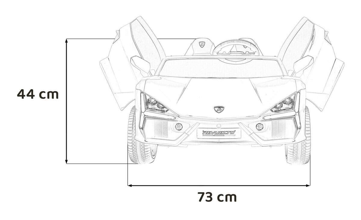 Vehicul Lamborghini Revuelto XL STRONG Verde - imagine 29
