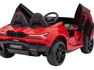 Mașină electrică pentru copii Lamborghini, jucarie de exterior pentru micii șofe.