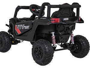 Mașinuță electrică pentru copii, model off-road, durabilă și sigură pentru joacă.