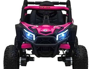 Mașină electrică pentru copii, jucarie off-road, mașină de teren cu lumini LED.