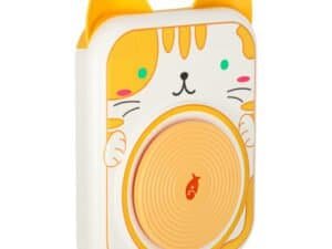 Jucărie educativă pentru copii, casuță pisică cu lumini și sunete, dezvoltare senzorială.