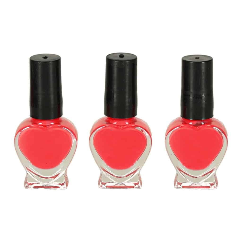 Ruj în formă de inimă pentru jocuri de rol și costume pentru copii.